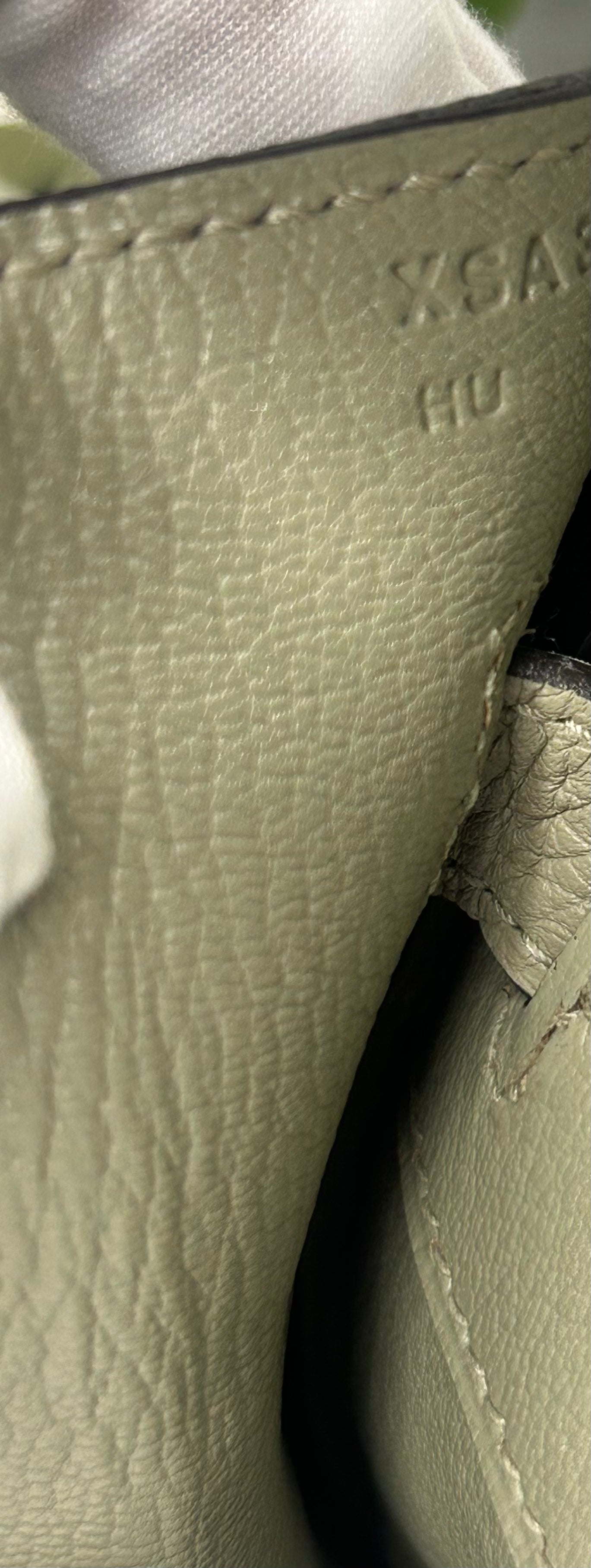 HERMÈS Birkin 35 Gris Tourterelle Clemence Palladium Hardware