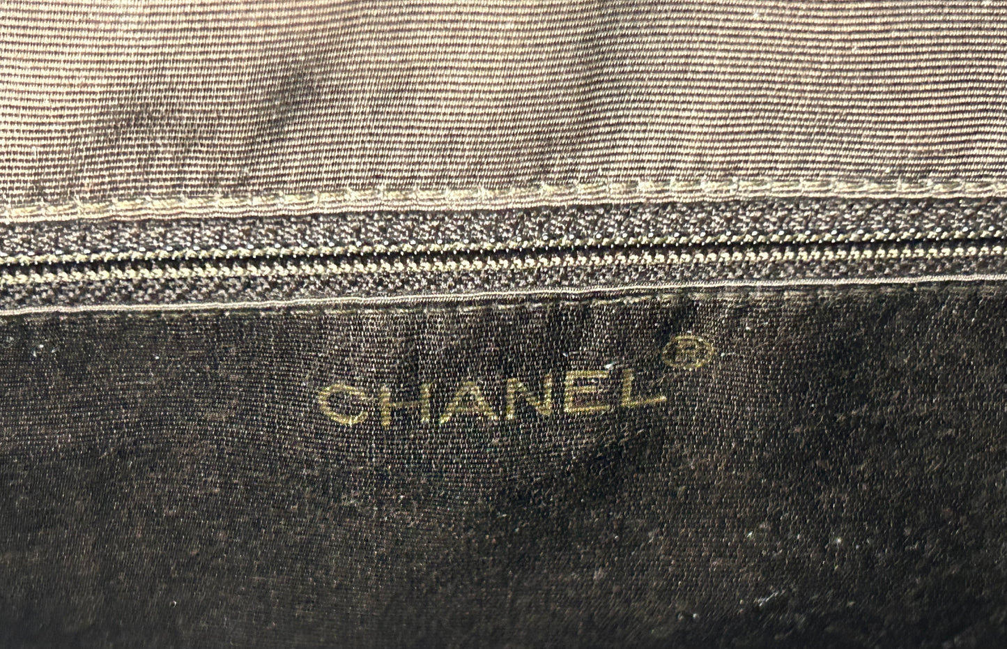 CHANEL Vintage Wicker Basket Handbag Brown / 24k Gold Hardware