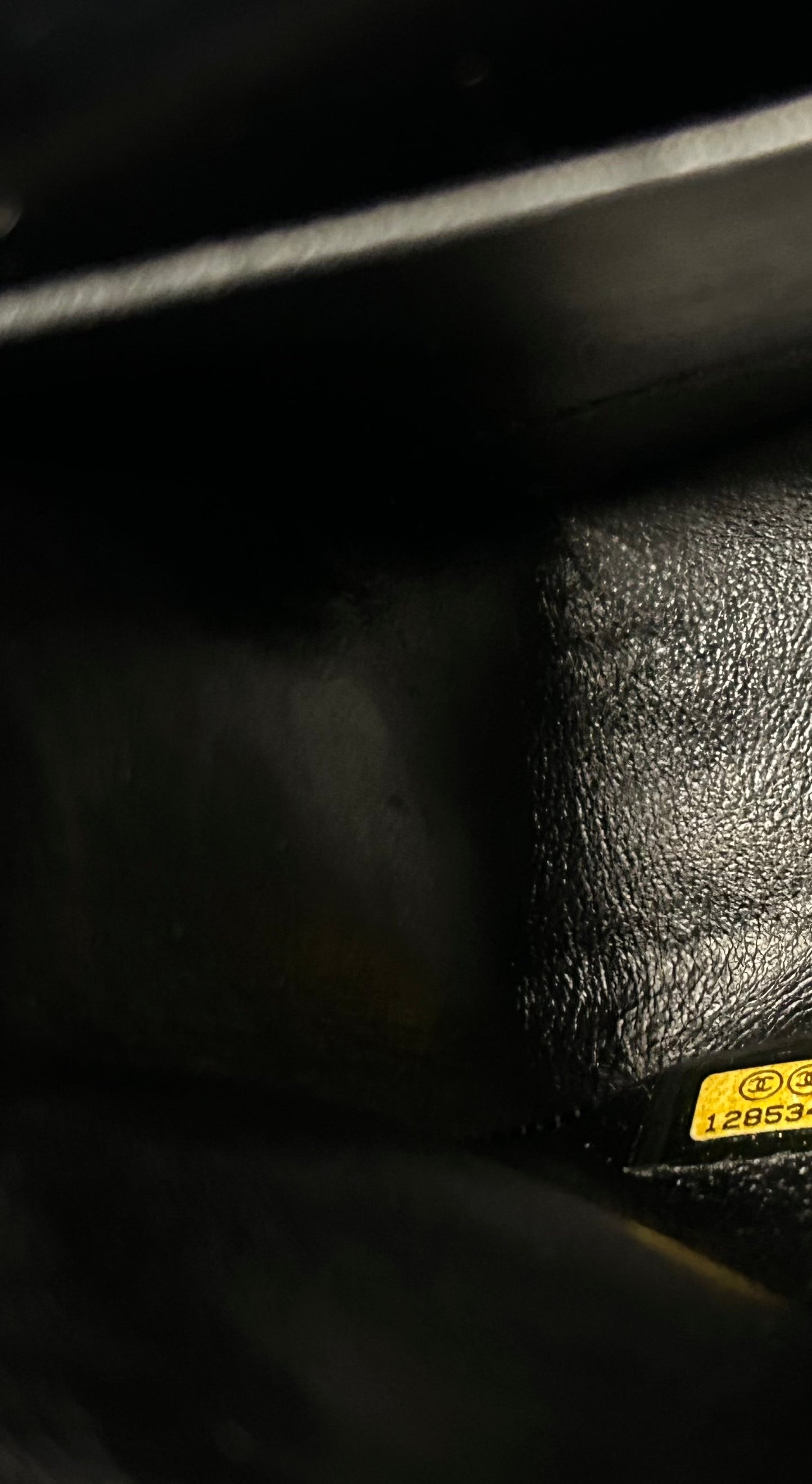 CHANEL Medium Classic Double Flap Caviar Quilted Handbag Black / 24K Gold