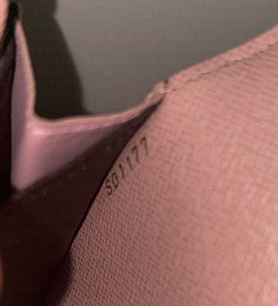 LOUIS VUITTON Emilie Wallet Monogram Canvas Brown Rose Ballerine