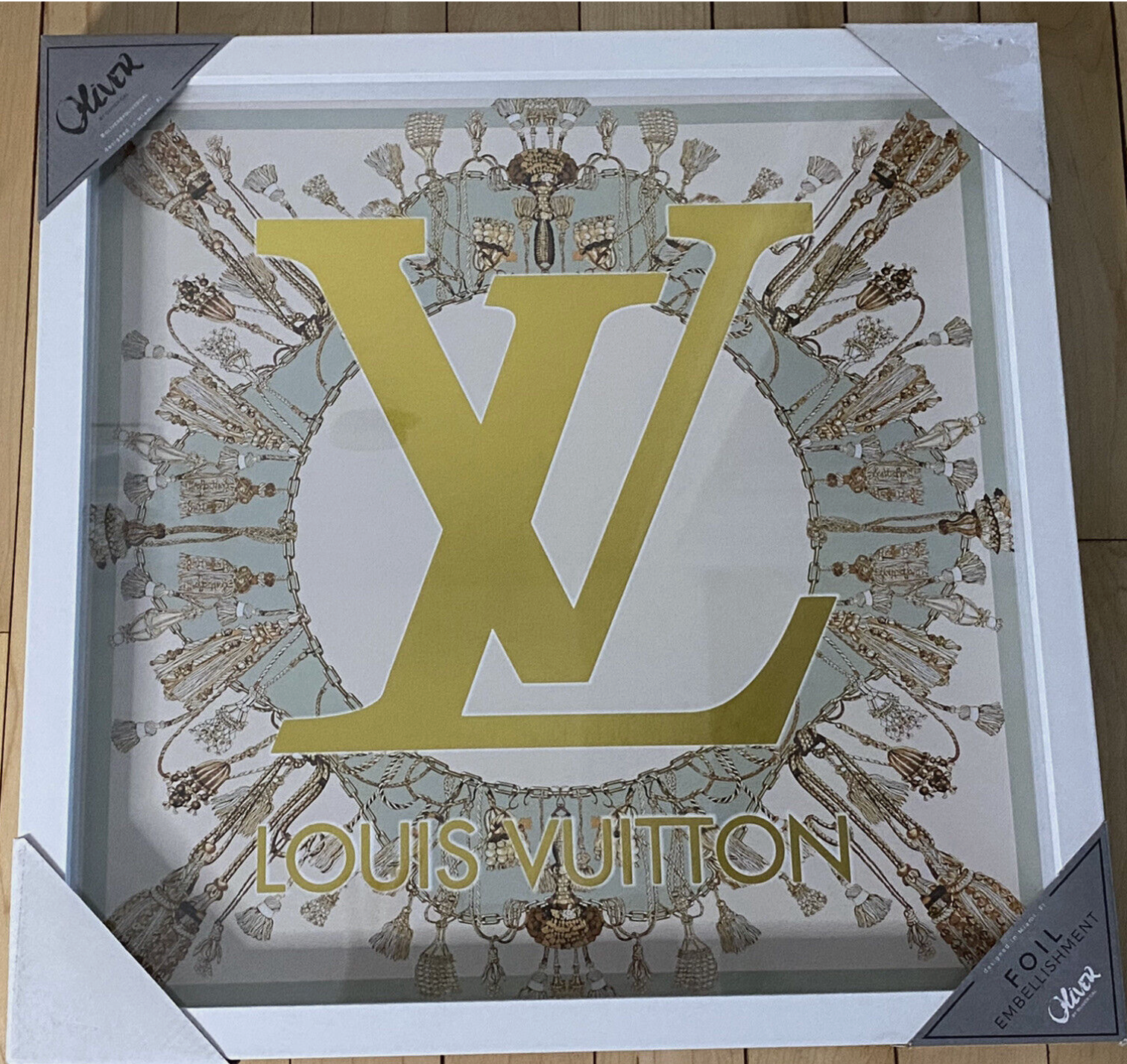 【ゆー様】オリバー・ガル Oliver Galアートパネル VUITTON LOUIS VUITTON x Oliver Gal Framed Luxury Wall Art Decor 16