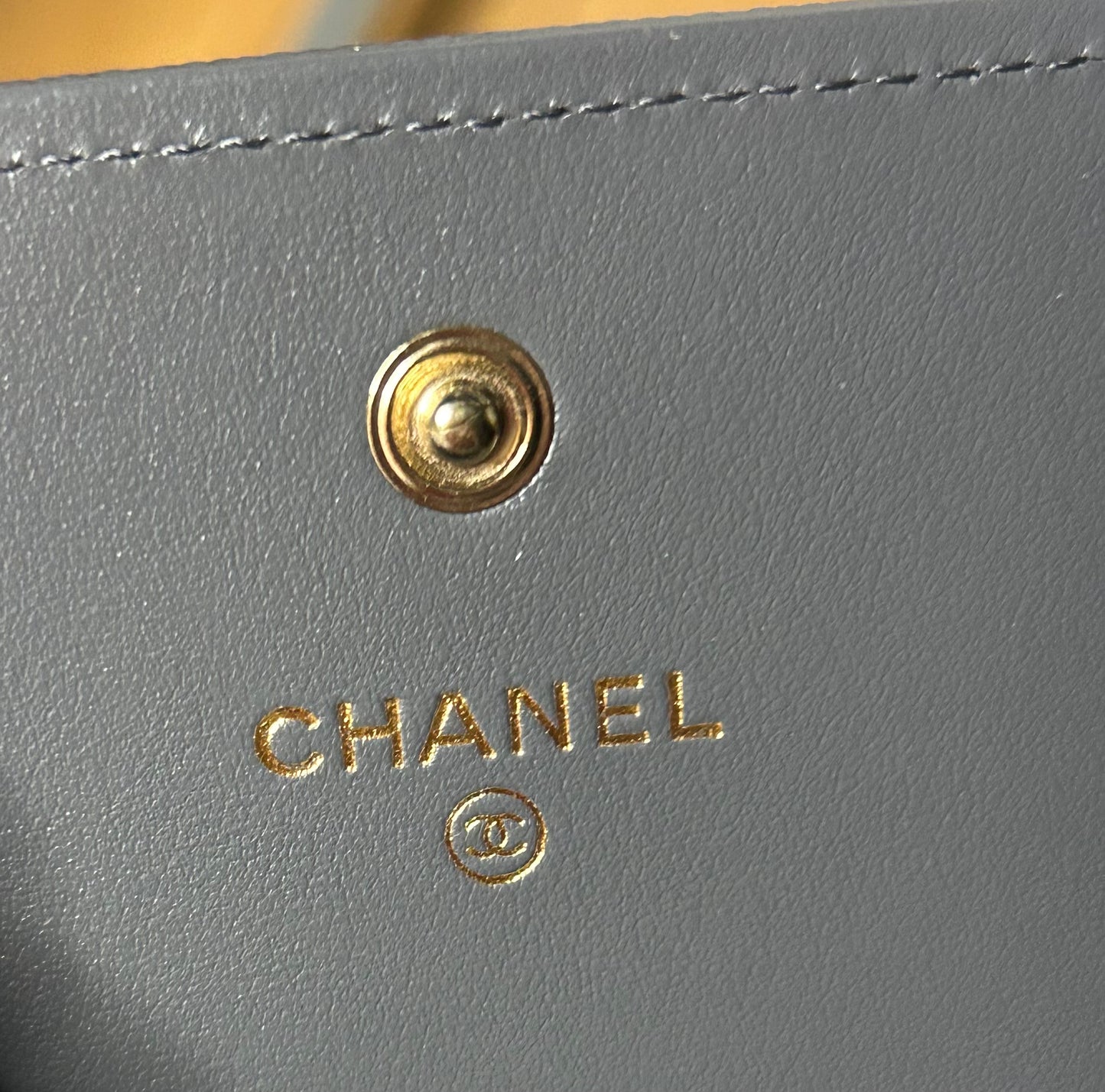 CHANEL Boy Chevron Quilted Caviar Leather Belt Bag in Dark Gray