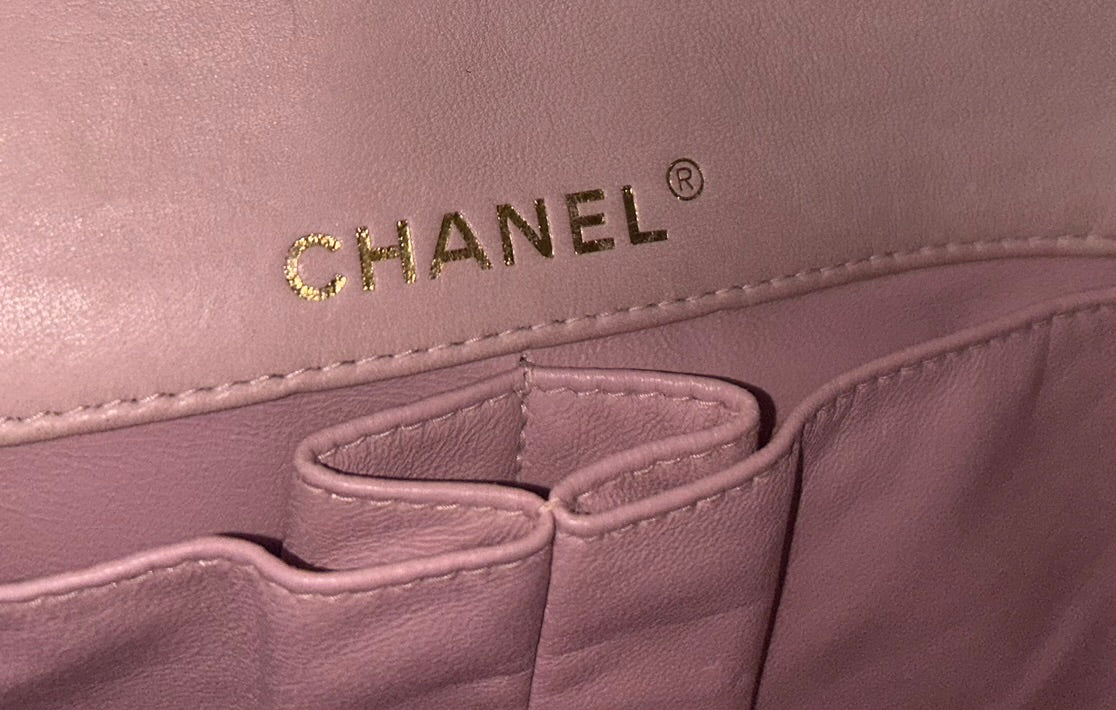 CHANEL Classic CC East West Tweed Shoulder Bag Pink