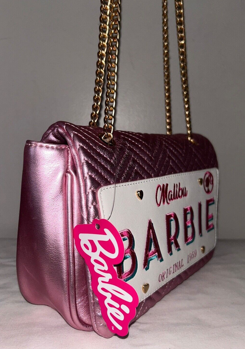 NEW! NWT SKINNYDIP X BARBIE Malibu Barbie Shoulder Bag Pink