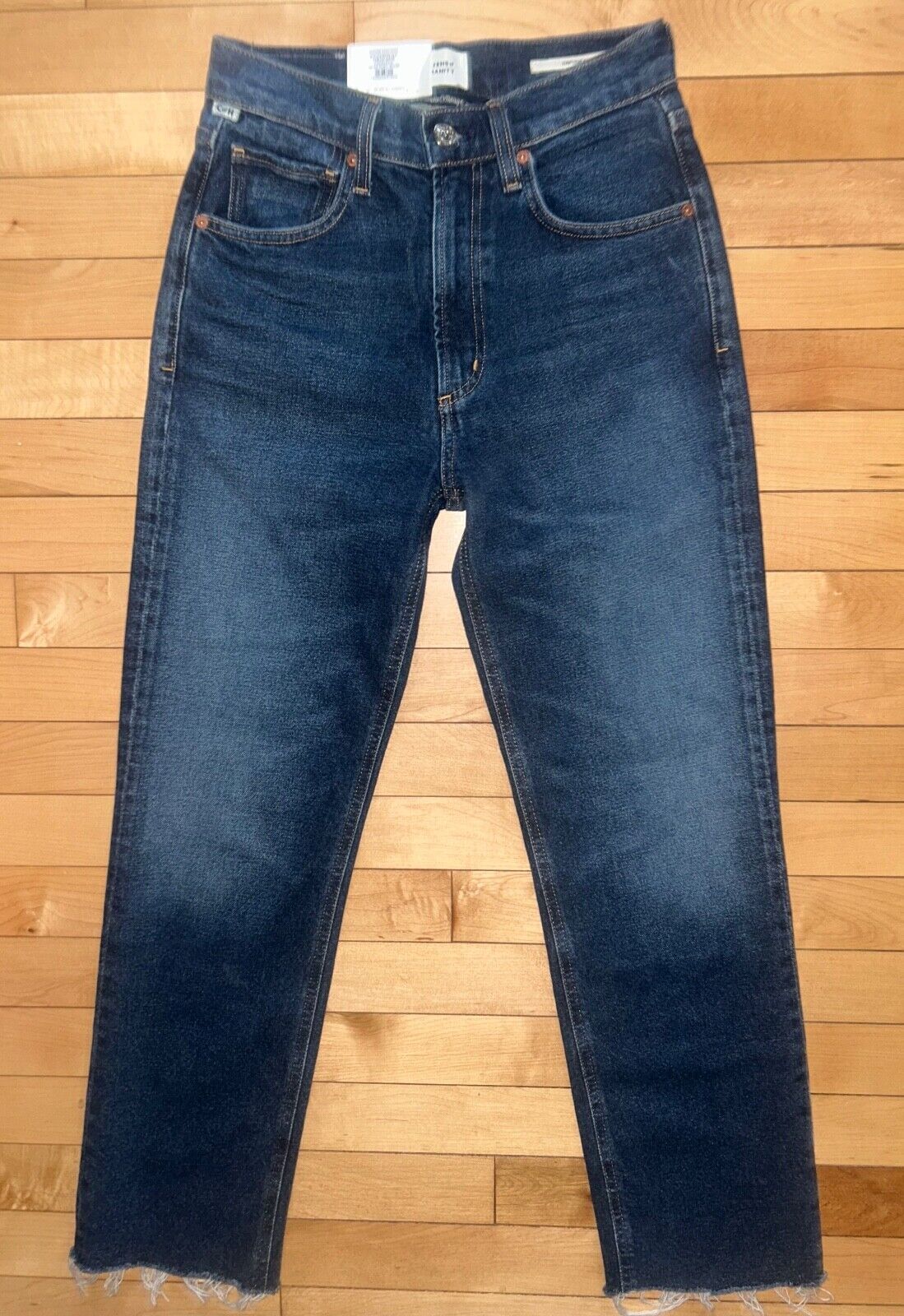 NEW! NWT CITIZENS OF HUMANITY Daphne High Rise Crop Jeans Everdeen Size 24