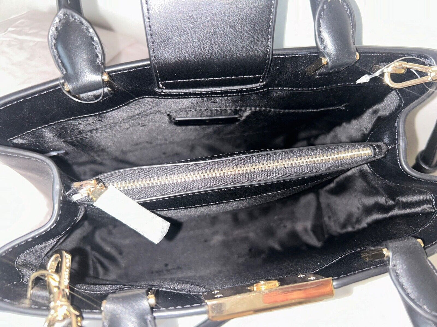 $ 499 NEW! NWT KATE SPADE Reegan Smooth Leather Satchel Black