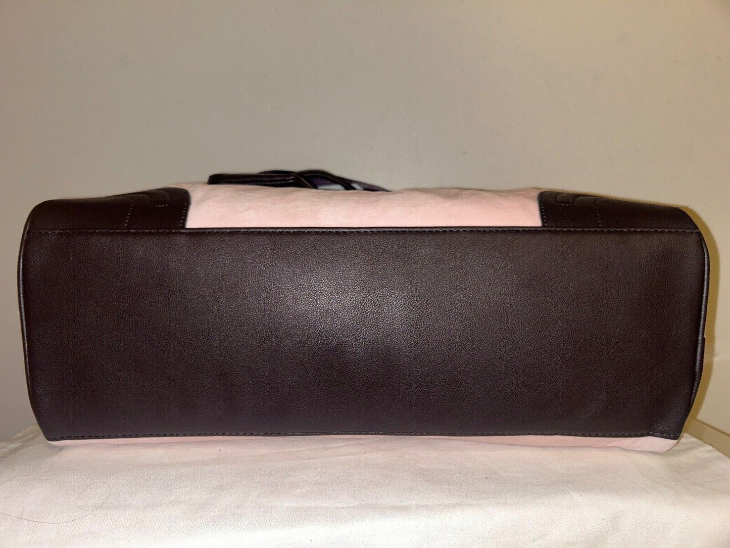 NEW! NWT JUICY COUTURE Heritage Velour Weekender Bag in Powder Blush Pink