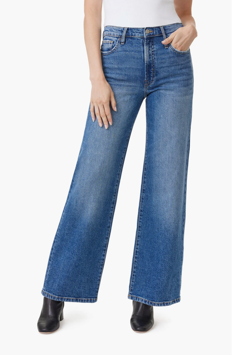 NEW ! NWT HABITUAL Denver High Rise Wide Leg Jean in Lagoon Size 28