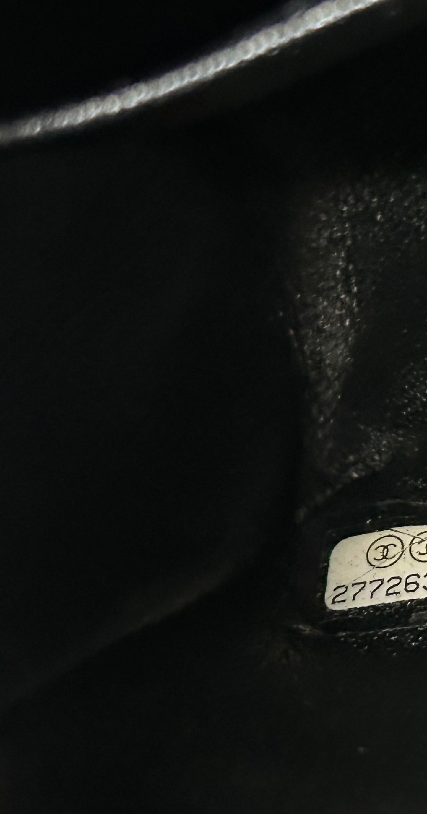 CHANEL Classic Mini Rectangular Flap Bag Quilted Lambskin Black / Gold