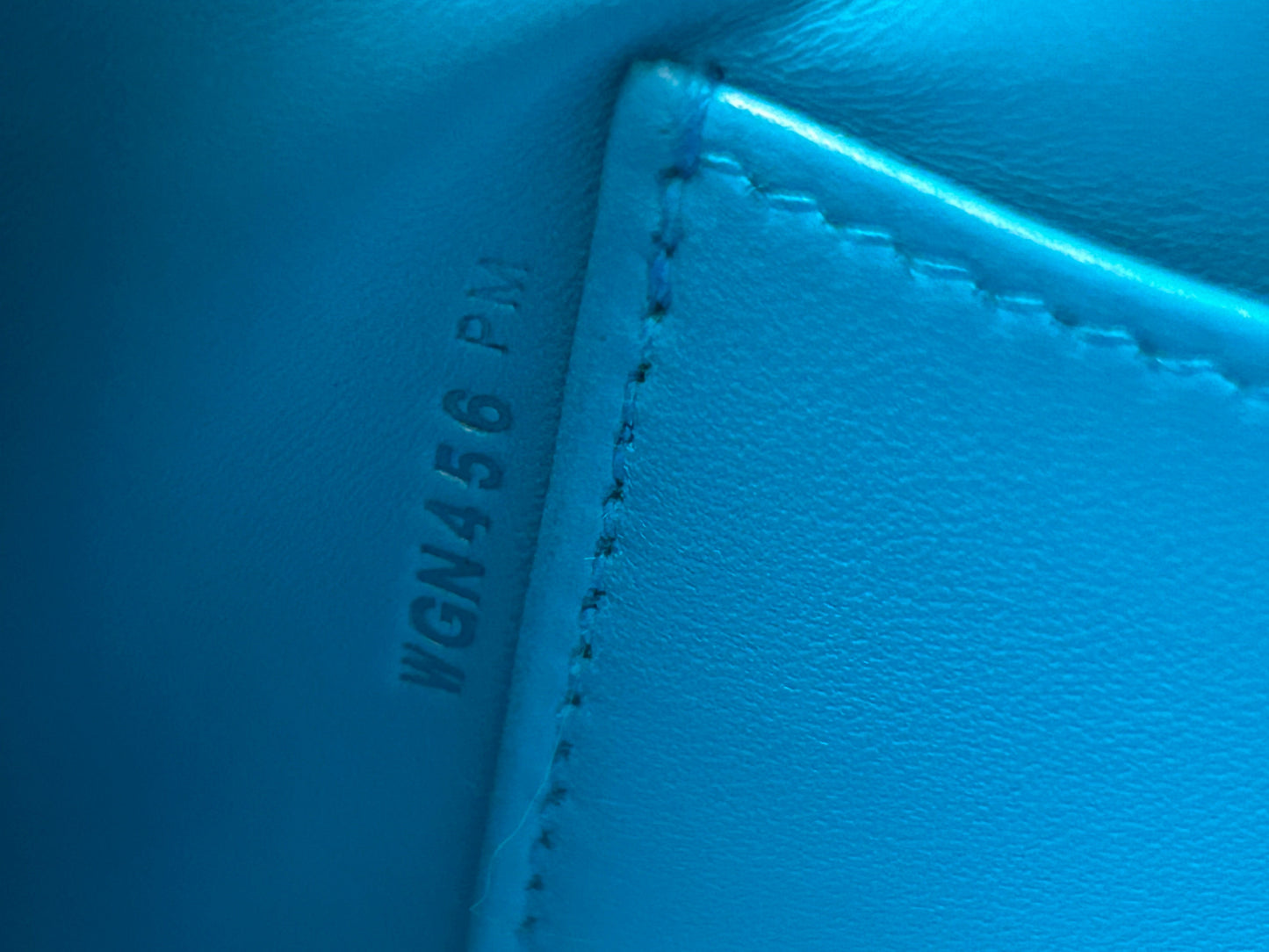 HERMÈS Kelly Elan Bleu Zanzibar Chevre Chamkila Leather Shoulder Bag