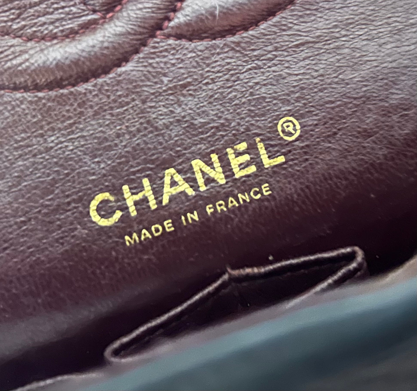 CHANEL Medium Classic Double Flap Lambskin Quilted Handbag Black / 24K Gold
