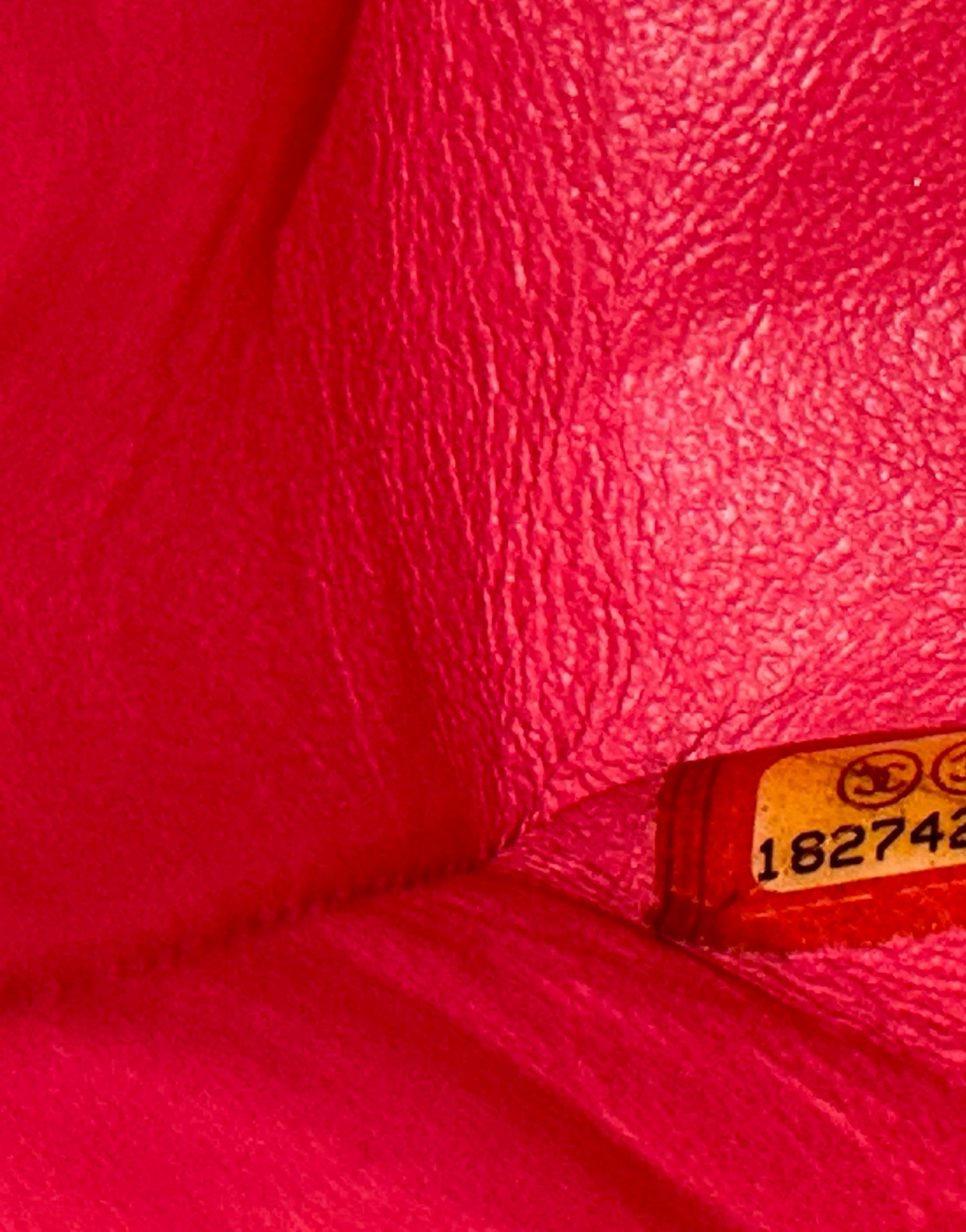 CHANEL Medium Classic Double Flap Patent Leather Quilted Handbag Coral Pink