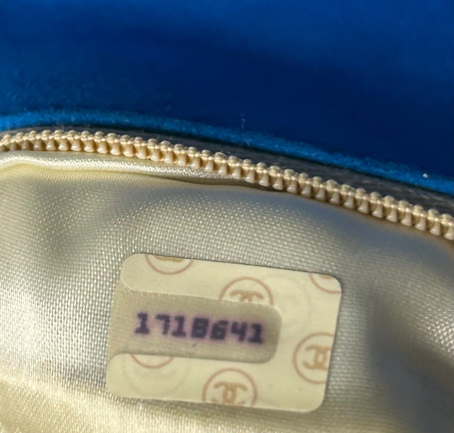 CHANEL Vintage Turquoise Suede Camera Crossbody Bag w/ Tassel 24K Gold Hardware