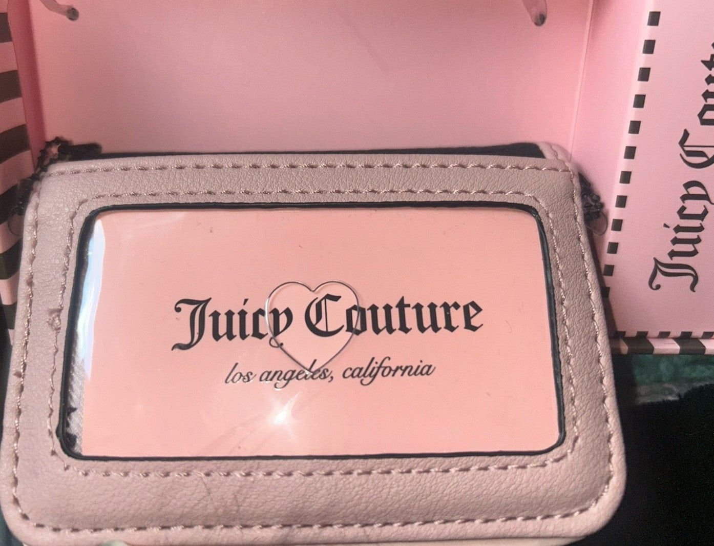 NEW! NWT JUICY COUTURE Heritage Velour Crossbody Bag 3 Piece Set Black Liquorice